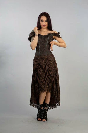 Burleska Passion Corset Dress In King Brocade 7 Burleska Passion Corset Dress In King Brocade - Image 7