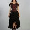 Burleska Passion Corset Dress In King Brocade