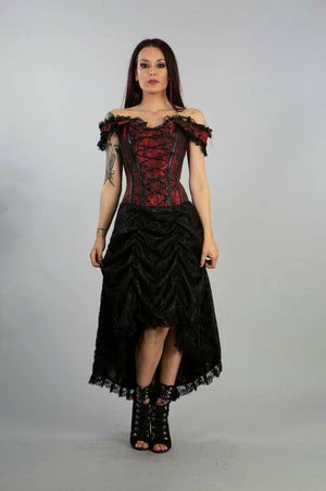 Burleska Passion Corset Dress In King Brocade 1 Burleska Passion Corset Dress In King Brocade