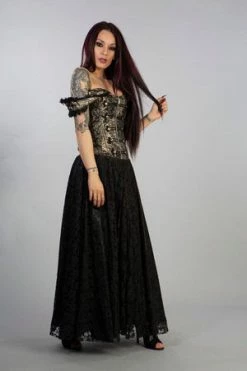 Burleska Paula Victorian Corset Dress In King Brocade 10 Burleska Paula Victorian Corset Dress In King Brocade -Cheap GOTHIC DRESSES Store paula victorian corset dress in king brocade burleska 4 300x