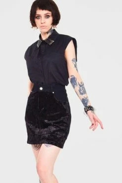 Jawbreaker Pins And Needles Sleeveless Shirt -Cheap GOTHIC DRESSES Store pins and needles sleeveless shirt jawbreaker 5 300x