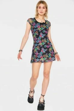 Jawbreaker Poison Ivy Dress -Cheap GOTHIC DRESSES Store poison ivy dress jawbreaker 4 300x