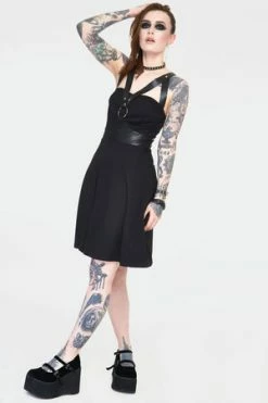 Jawbreaker Release Me Black Skater Dress -Cheap GOTHIC DRESSES Store release me black skater dress dra 9462 04.977 300x