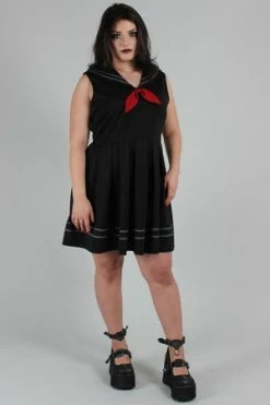Jawbreaker Sailor Goth Dress -Cheap GOTHIC DRESSES Store sailor goth dress jawbreaker 4 300x