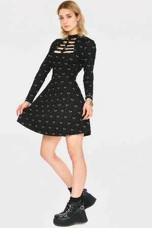 Jawbreaker Salem Grumpy Cat Cut Out Dress 4 Jawbreaker Salem Grumpy Cat Cut Out Dress - Image 4