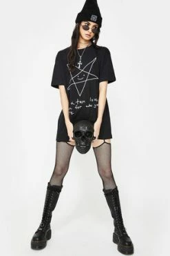 Long Clothing Satan Loves You - Unisex -Cheap GOTHIC DRESSES Store satan loves you unisex long clothing 3 300x