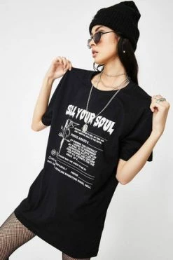 Long Clothing Sell Your Soul - Unisex -Cheap GOTHIC DRESSES Store sell your soul unisex long clothing 4 300x