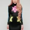 Long Clothing Sexagram Dress