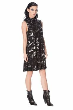 Banned Silver Haze Dress -Cheap GOTHIC DRESSES Store silver haze dress banned 3 300x