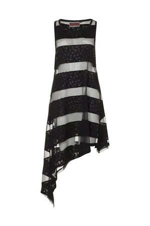 Jawbreaker Skull Stripes Asymmetric Dress 6 Jawbreaker Skull Stripes Asymmetric Dress - Image 6