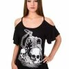 Banned Skull Watch T Shirt