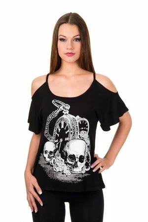 Banned Skull Watch T Shirt 1 Banned Skull Watch T Shirt