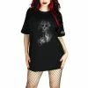 Dr Faust Smoke Skull Black T-Shirt - Cali