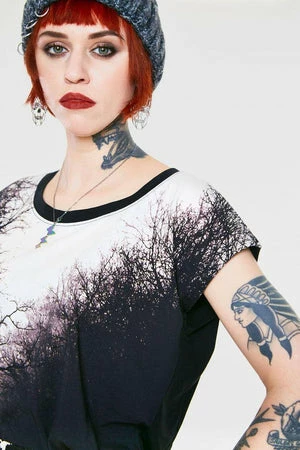 Jawbreaker Spooky Woods Baggy Top 7 Jawbreaker Spooky Woods Baggy Top - Image 7