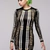 Long Clothing Stay Gold Dress