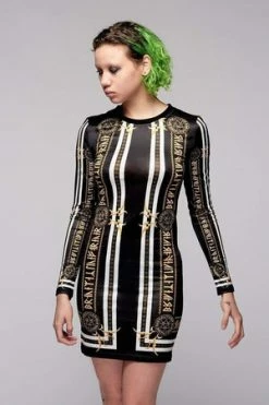 Long Clothing Stay Gold Dress