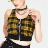 Jawbreaker Teen Spirit Tartan Crop Top