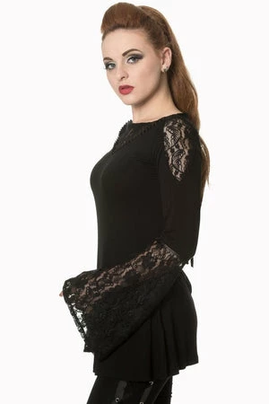 Banned The Dark Hour Awaits Jersey Top 4 Banned The Dark Hour Awaits Jersey Top - Image 4