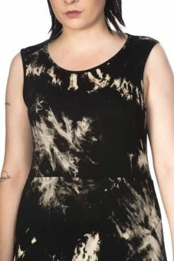 Banned Throw On Tie Dye Dress -Cheap GOTHIC DRESSES Store throw on tie dye dress banned 4 300x
