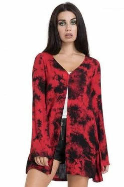 Jawbreaker Tie-Dye Kimono -Cheap GOTHIC DRESSES Store tie dye kimono jawbreaker 4 300x