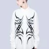 Long Clothing Tribal White Shirt - Unisex