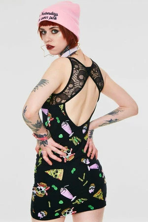 Jawbreaker Twisted Fast Food Cut Out Dress 2 Jawbreaker Twisted Fast Food Cut Out Dress - Image 2