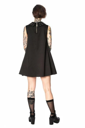 Banned Urban Vamp Collar Studs Dress 2 Banned Urban Vamp Collar Studs Dress - Image 2