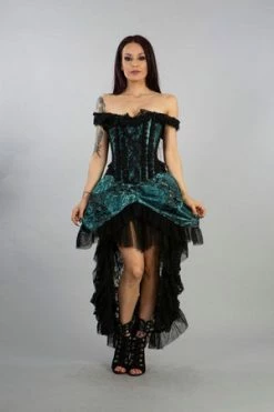 Burleska Versailles Corset Dress In Jacquard 12 Burleska Versailles Corset Dress In Jacquard -Cheap GOTHIC DRESSES Store versailles corset dress in jacquard burleska 4 300x
