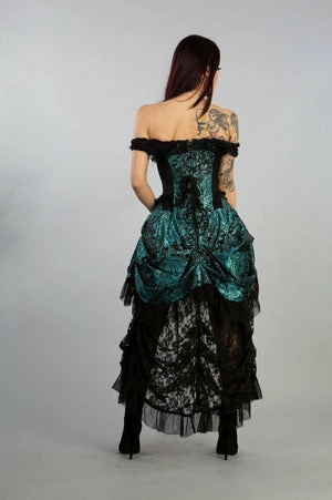 Burleska Versailles Corset Dress In Jacquard 5 Burleska Versailles Corset Dress In Jacquard - Image 5