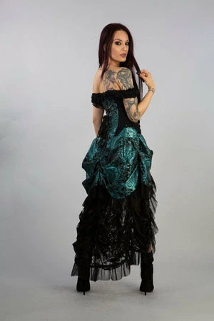 Burleska Versailles Corset Dress In Jacquard 6 Burleska Versailles Corset Dress In Jacquard - Image 6