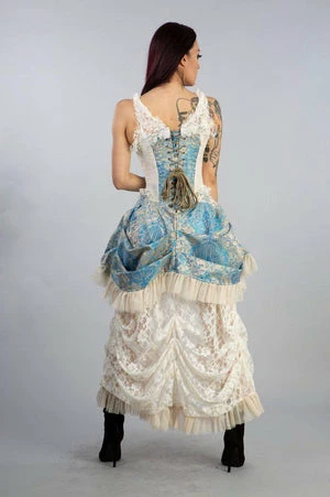 Burleska Versailles Corset Dress In Jacquard 8 Burleska Versailles Corset Dress In Jacquard - Image 8