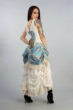 Burleska Versailles Corset Dress In Jacquard 9 Burleska Versailles Corset Dress In Jacquard - Image 9