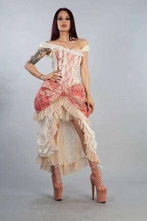 Burleska Versailles Corset Dress In Jacquard 1 Burleska Versailles Corset Dress In Jacquard